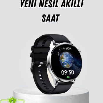 Akıllı Saat GPS Nabız Uyku Takibi Sesli Arama Titreşim Bildirimli