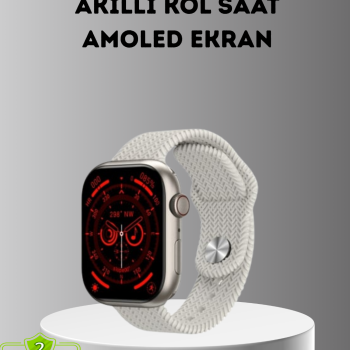 Bluetooth 5.2 Akıllı Saat Kablosuz Şarjlı Sesli Asistanlı 420 mAh Günlük Kullanım