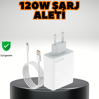 120 Watt Ultra Hızlı Şarj Seti Realme 7 8 9 Pro Uyumlu