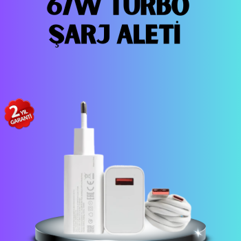 67 Watt Type C Hızlı Şarj Başlık Xiaomi Black Shark Uyumlu