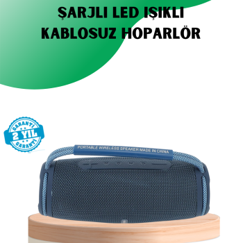 Dış Mekan Uyumlu IPX5 Suya Dayanıklı Kablosuz Hoparlör