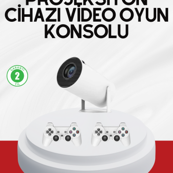 3D Oyun Destekli Kablosuz Ev Sinema Projeksiyon Cihazı
