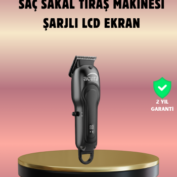 Evde ve Profesyonel Kullanıma Uygun Turbo Modlu Tıraş Makinesi