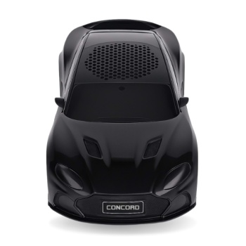 Siyah Araba Tasarımlı Hoparlör - Bluetooth FM USB Özellikli