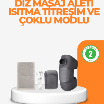 NTC Isı Kontrollü Diz Masaj Aleti Titreşim ve Isı Terapisi