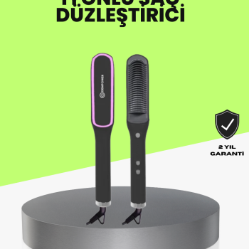 Ayarlanabilir Isılı Saç Düzleştirici Tarak İyon Teknolojili