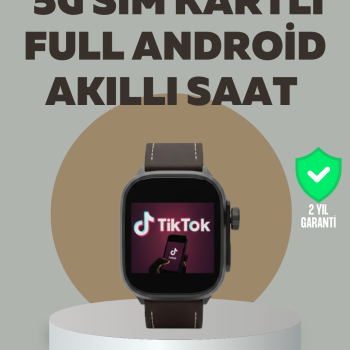 Android Akıllı Saat 5G Destekli Uygulama İndirme