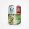 Leos Tavuk Etli Pate Yavru Kedi Konservesi 12 Adet 400 Gr