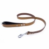 Doggie Konfor Klasik Deri Köpek Gezdirme Tasması Camel 2,5x120 Cm