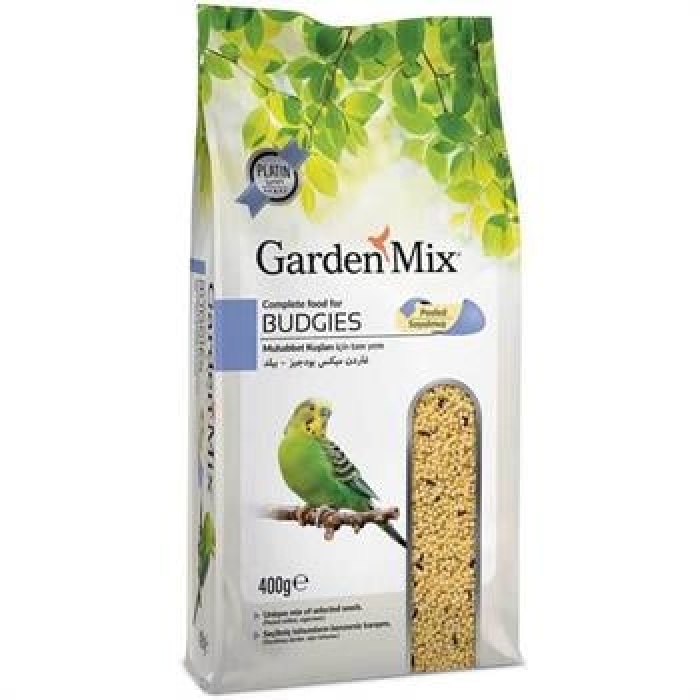 Garden Mix Platin Soyulmuş Muhabbet Kuşu Yemi 400 Gr