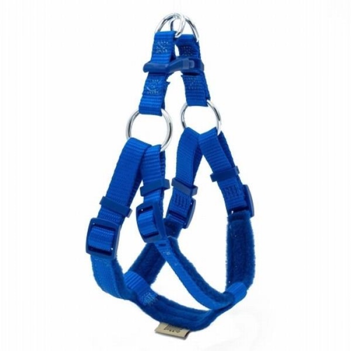 Doggie Polar Ronin Dokuma Köpek Göğüs Tasması Royalblue 1,5x35 40 Cm