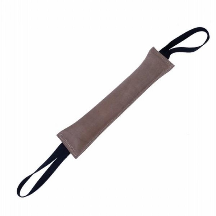 Doggie Deri Eğitim Köpek Isırma Yastığı Bej 2x9 40 Cm