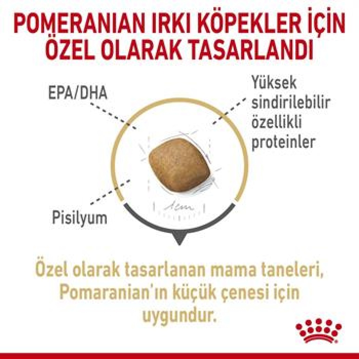 Royal Canin Pomeranian Adult Yetişkin Köpek Maması 1,5 Kg