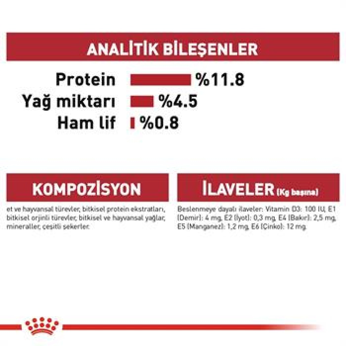 Royal Canin İnstinctive Jelly Pouch Yetişkin Kedi Konservesi 85 Gr