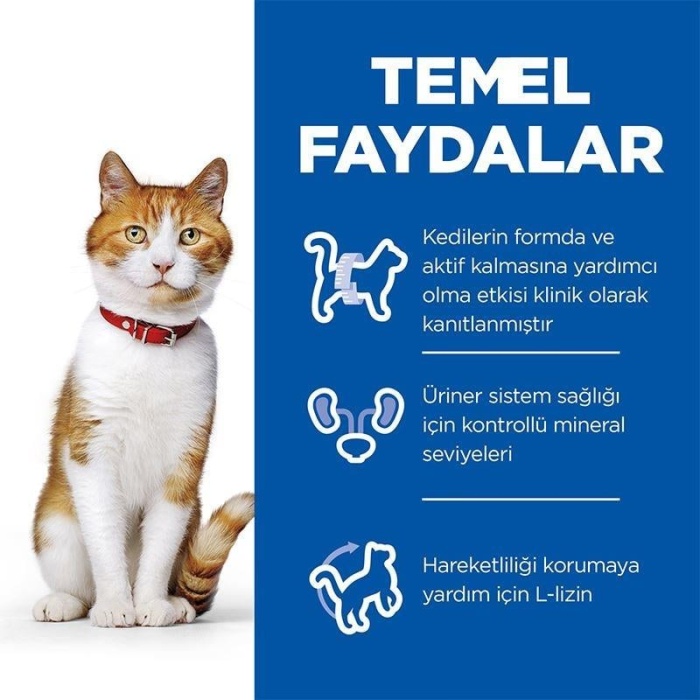Hill’s SCIENCE PLAN Sterilised Ördekli Kısırlaştırılmış Kedi Maması 3 Kg