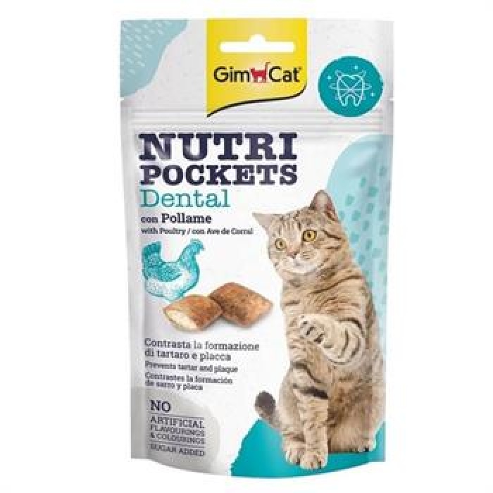 GimCat Nutripockets Dental Kedi Ödülü 60 Gr