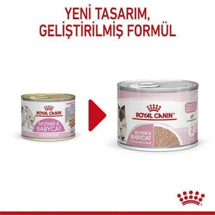 Royal Canin Mother Babycat Pate Yavru Kedi Konservesi 12 Adet 195 Gr