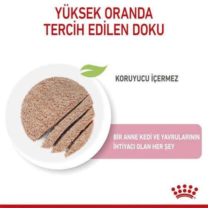 Royal Canin Mother Babycat Pate Yavru Kedi Konservesi 12 Adet 195 Gr