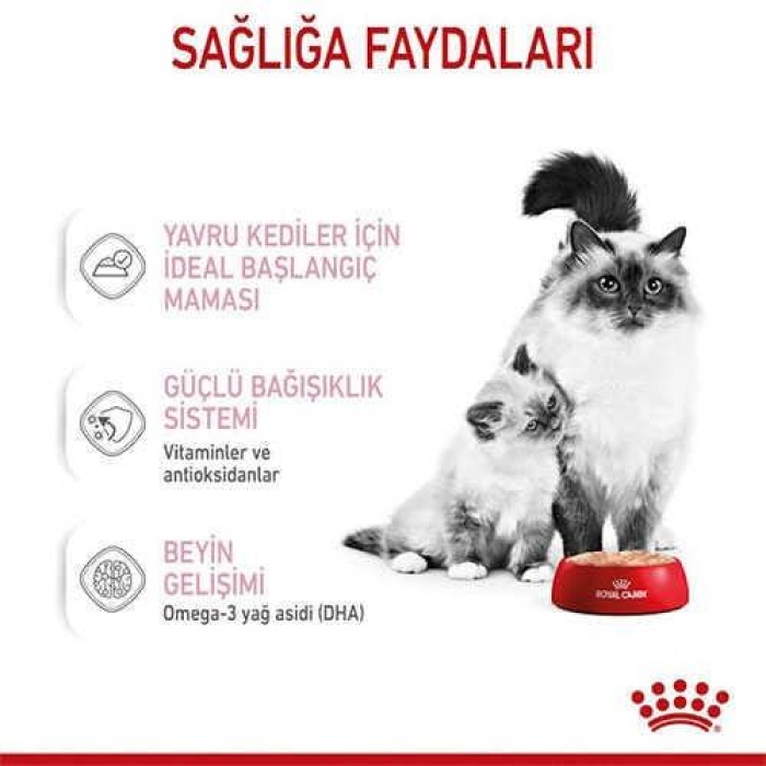 Royal Canin Mother Babycat Pate Yavru Kedi Konservesi 12 Adet 195 Gr