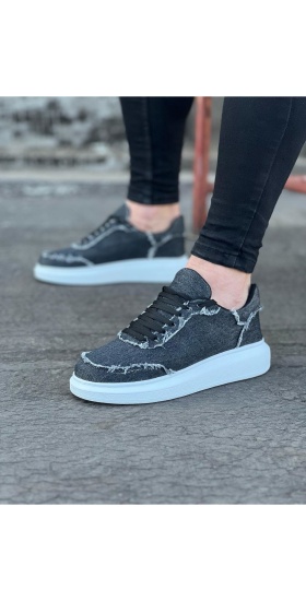 Wagoon Wg018 Gri Kot Erkek Casual Ayakkabı