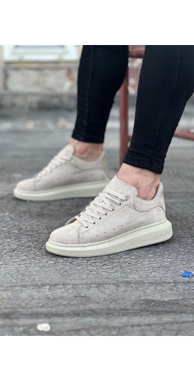 Wagoon Wg096 Bej Süet Günlük Erkek Casual Ayakkabı