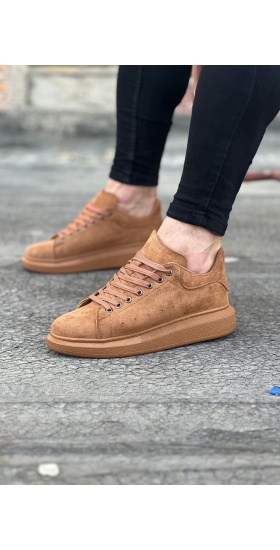 Wagoon Wg096 Taba Süet Günlük Erkek Casual Ayakkabı