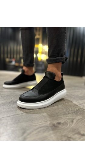 Sneakers Ayakkabı 911 Siyah (beyaz Taban)