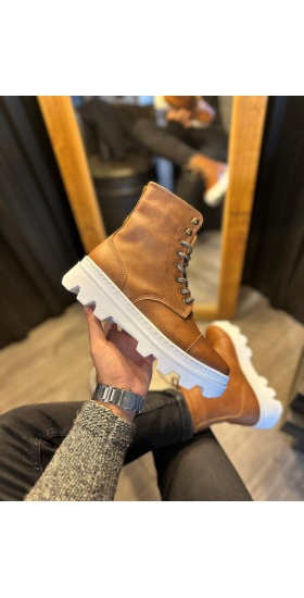Knack Yüksek Taban Ayakkabı B-023 Taba