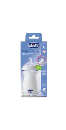 Chicco NaturalFeeling Biberon 6 Ay+ 330 ML