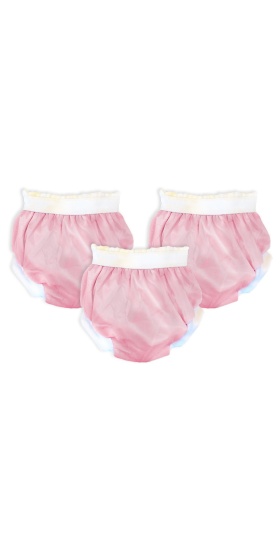 Sema Baby 3lü Lüks Alıştırma Külodu 10-15 kg - Pembe