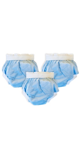 Pierre Cardin 3lü Alıştırma Külodu 16-22kg - Mavi