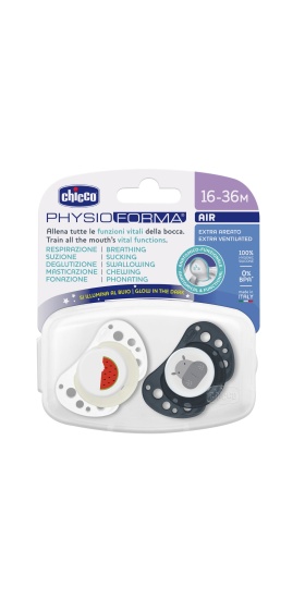 Chicco PhysioForma Air 2li Silikon Emzik 16-36 Ay