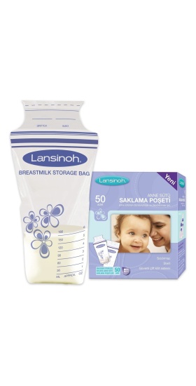 Lansinoh Anne Sütü Saklama Poşeti 50 Adet