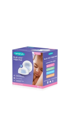 Lansinoh Blue Lock Göğüs Pedi 36lı