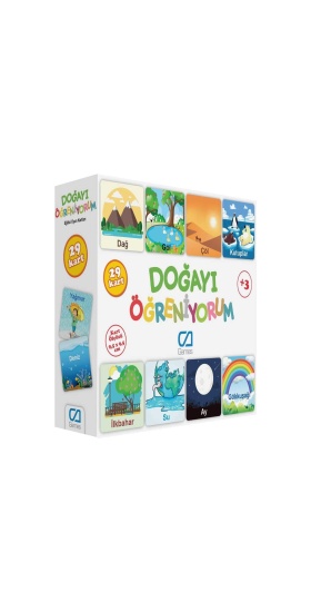 Games Doğayı Öğreniyorum Eğitici Oyun Kartları 29 Kart