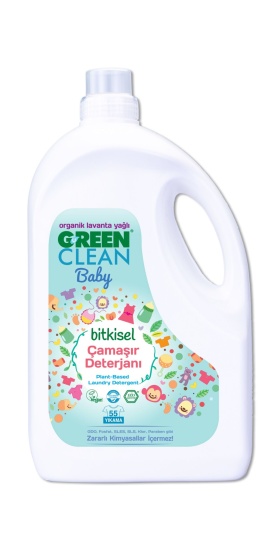 Green Clean Bitkisel Çamaşır Deterjanı 2750ml