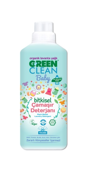 Green Clean Baby Bitkisel Çamaşır Deterjanı 1000ml