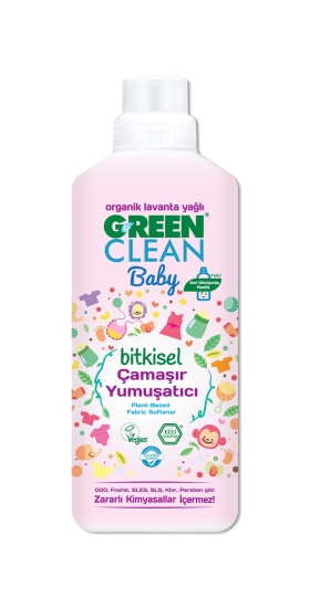 Green Clean Baby Bitkisel Çamaşır Yumuşatıcı 1000ml