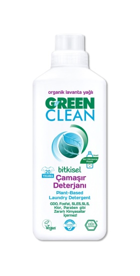 Green Clean Bitkisel Çamaşır Deterjanı 1000ml