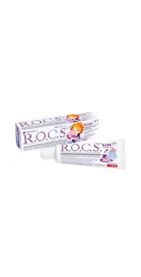R.o.c.s.kids Diş Macunu 35ml 4-7 Yaş Sakız