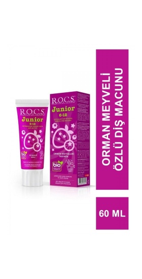 R.o.c.s.junior Diş Macunu 60ml 6-12 Yaş Orman Meyveleri