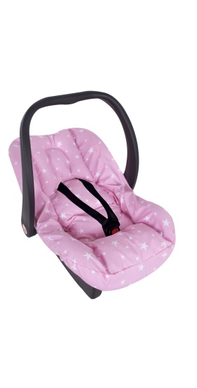 Sevi Bebe Bel Destekli Ana Kucağı Örtüsü Art-61 Pembe Yıldız