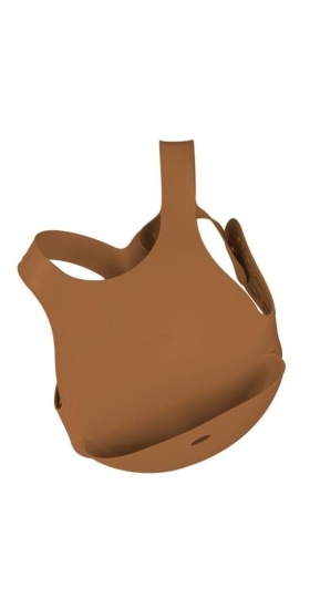 Silikon Mama Önlüğü Woody Brown