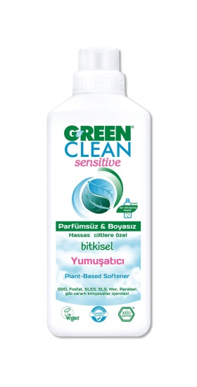 Green Clean Sensitive Parfümsüz Bitkisel Yumuşatıcı 1000ml
