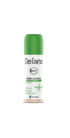 Defans Sinek Kovucu Vücut Spreyi Protect 100 Ml