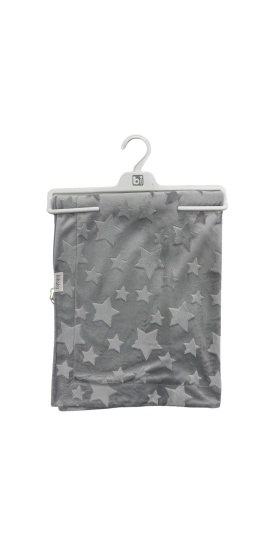 Bibaby Jacquard Star 82x90 Battaniye 64726 Grey