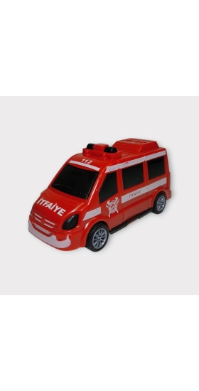 Çek Bırak Arabalar İş Araçları 10 Cm - İtfaiye