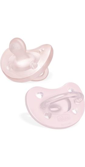 Chicco PhysioForma Soft 2li Silikon Emzik 2-6 Ay Kız