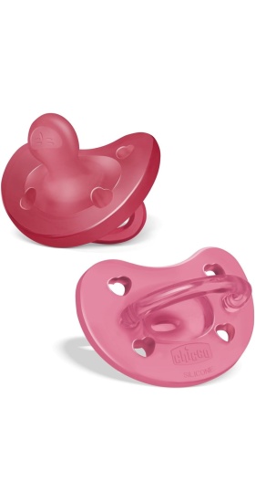 Chicco PhysioForma Soft 2li Silikon Emzik 16-36 Ay Kız