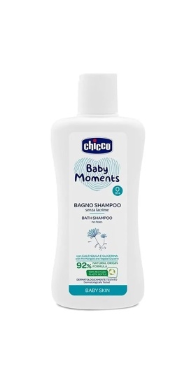 Chicco Baby Moments Doğal Saç ve Vücut Şampuan 200 ml
